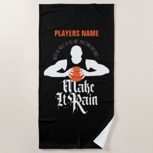 Haz que llueva la toalla de playa (baloncesto)