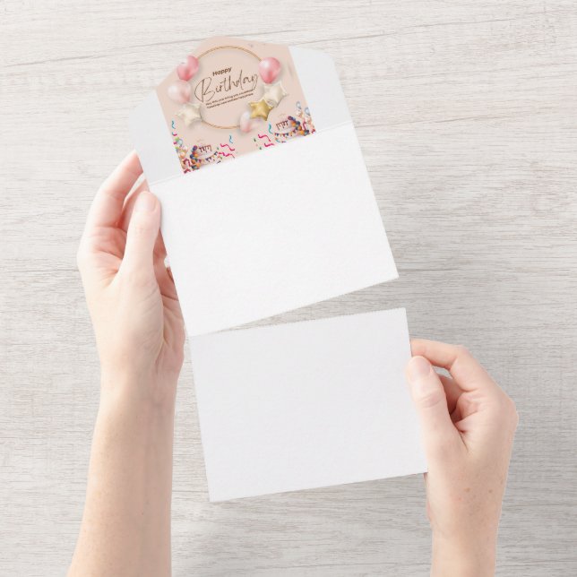 Haz que su día sea especial: Tarjetas de cumpleaño (desgarro)