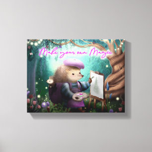 Haz que tus propios niños mágicos adornen arte mur