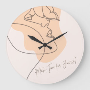 Haz Tiempo para Ti – Reloj de Pared Inspirador