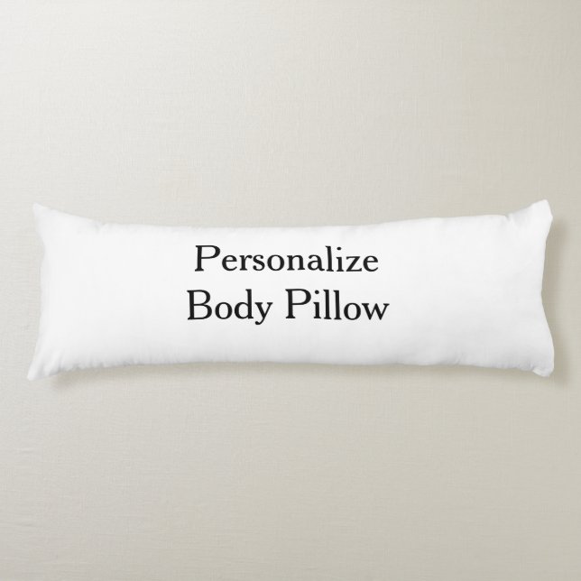Haz Tu Propia Almohada Corporal Simple (Anverso)