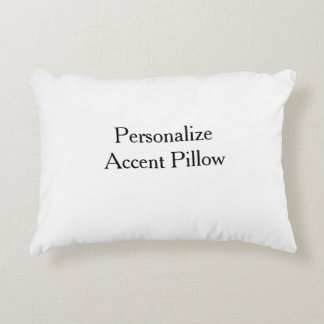 Haz Tu Propia Almohada De Acento Simple