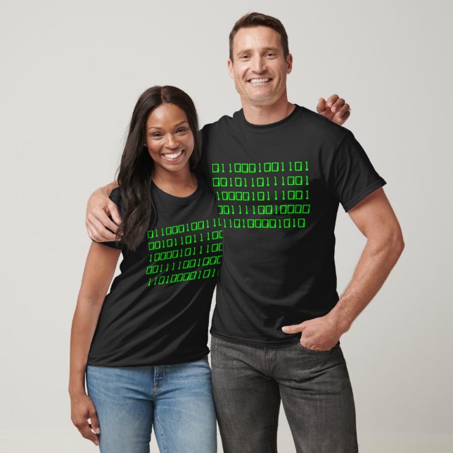 Haz tu propia camisa binaria (Unisexo)