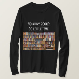 Haz tu propia camisa de manga larga Booklover Tee