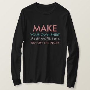 Haz tu propia camisa de manga larga, de mujer (osc