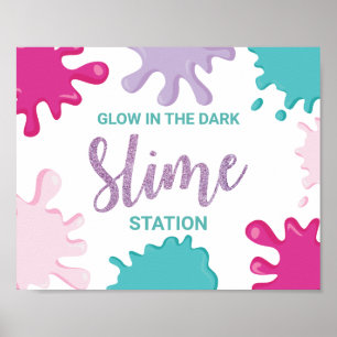 Haz tu propia señal de cumpleaños de Slime Station