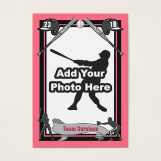 Haz tu propia tarjeta de béisbol