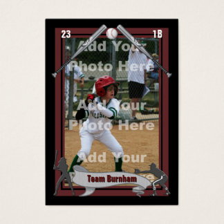 Haz tu propia tarjeta de béisbol