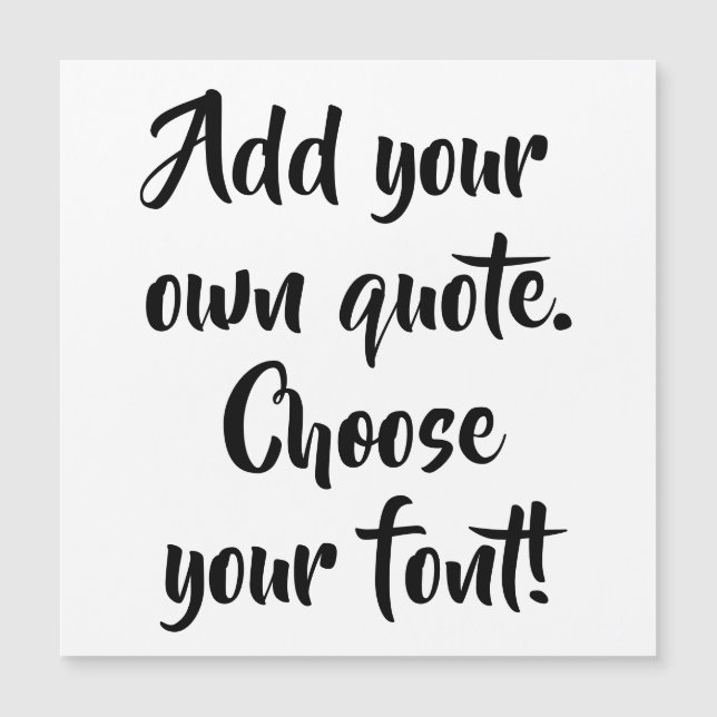 Haz tu propia tarjeta magnética personalizada de c (Anverso)