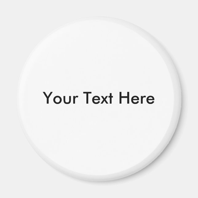 Haz tu propio imán de refrigerador (Frente)