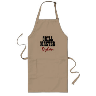 Haz tu propio maestro de parrilladas de delantal p