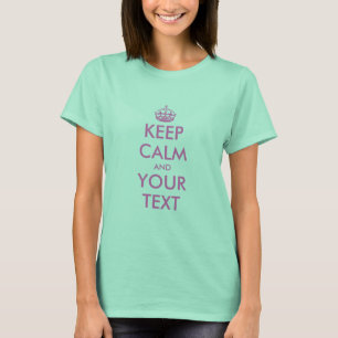 Haz tus propias camisetas keep calm and carry on
