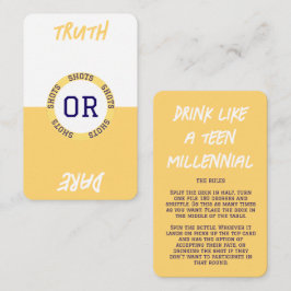 Haz tus propias tarjetas de juego para beber