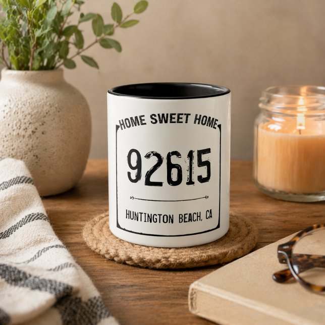 Haz tuya la taza Farmhouse Home Sweet Código Posta (Subido por el creador)