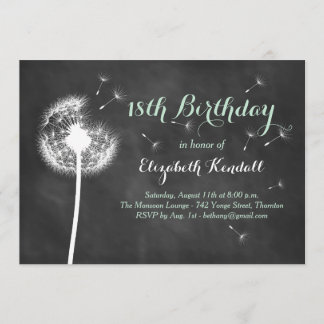 ¡Haz un deseo! 18a. Invitación de cumpleaños (ment