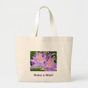 ¡Haz un Deseo! Bolsa de Mano Morado Rhododedrons