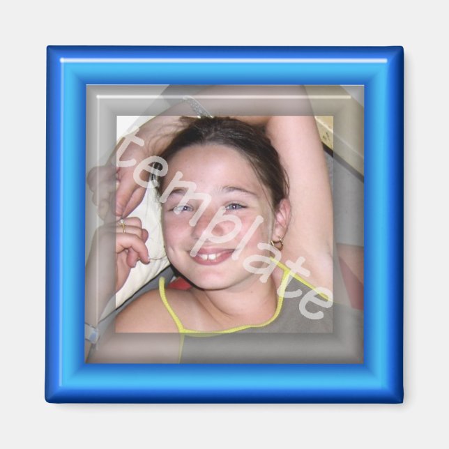 haz un imán con tu foto (Frente)