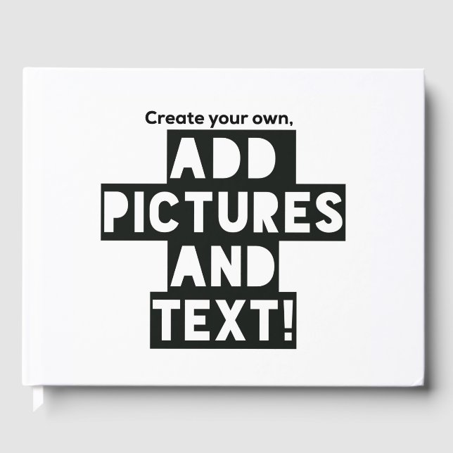 Haz un LIBRO DE VISITAS - ¡Sube fotos y texto! (Anverso)