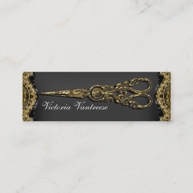 Hazelhurst escarpado Scissor la tarjeta de visita (Anverso)