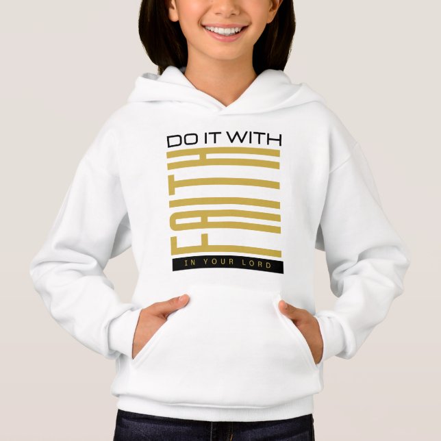 Hazlo con el Chica bíblico de fe (Anverso)