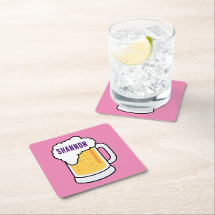 ¡Hazlo tú mismo! Posavasos de papel Cerveza - Cuad