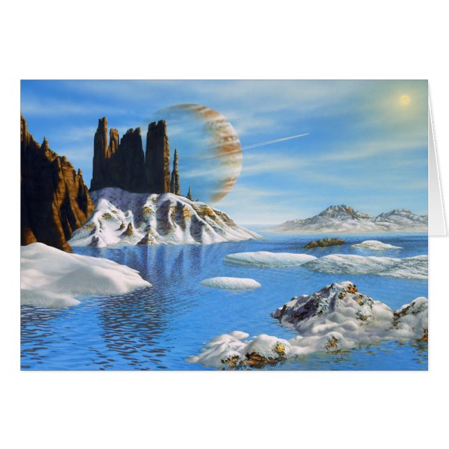 HD222582 b y tarjeta de la luna (Anverso (Horizontal))