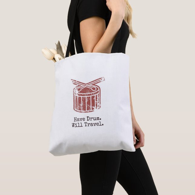 HD. Bolsa de la tota WT - Blanco con la manija neg (Detalle)