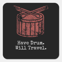 HD. Pegatinas WT - Negro