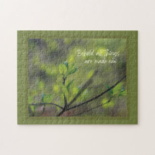 He aquí todas las cosas son un nuevo rompecabezas