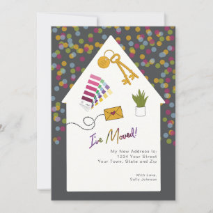 He cambiado coloridamente la tarjeta de dirección