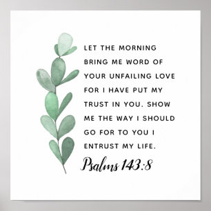 He depositado mi confianza en ti. Impresión de esc