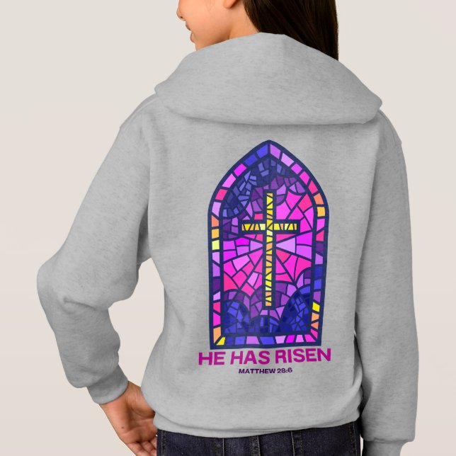 He Has Risen Hoodie (Reverso)