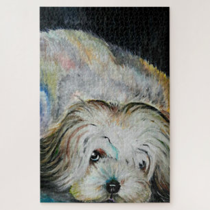 He mi Mascota Jigsaw Puzzle Dog Pintura