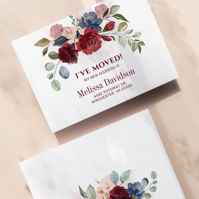 He movido la Invitación botánica floral de Borgoña (Subido por el creador)