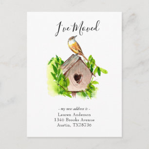 He movido la invitación de la casa de pájaros