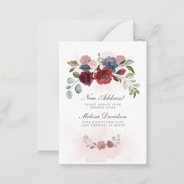 He movido la Invitación de movimiento de flores de (Anverso)
