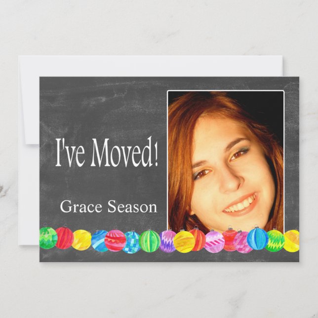 He movido la tarjeta de fotos de las baubles acuar (Anverso)