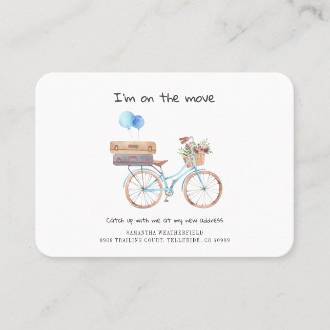 He movido la tarjeta de Invitación de movimiento d (Anverso)