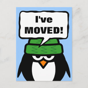 He movido una nueva postal de dirección con un pin