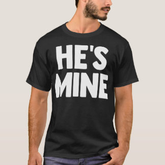 He_s mi camiseta soy su pareja Camisa Gay