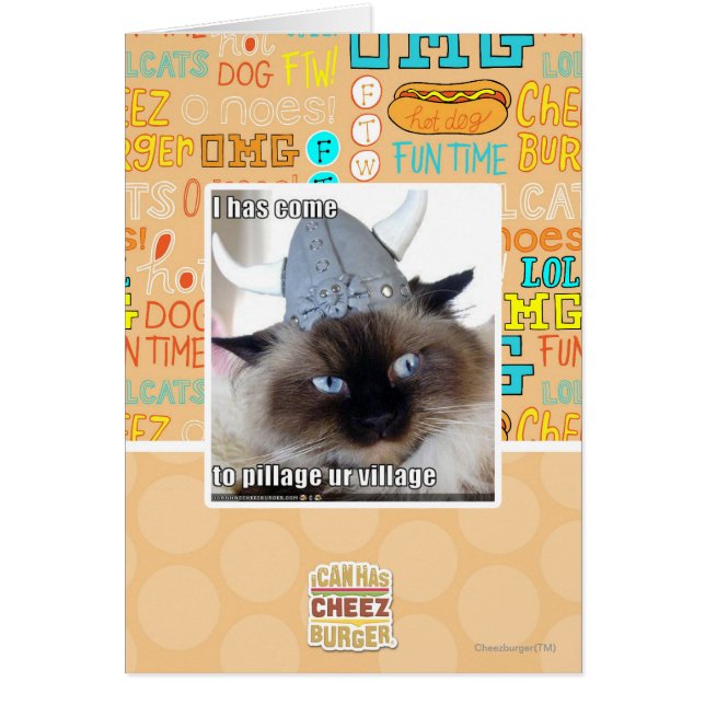 He venido a saquear nuestra aldea (Frente)