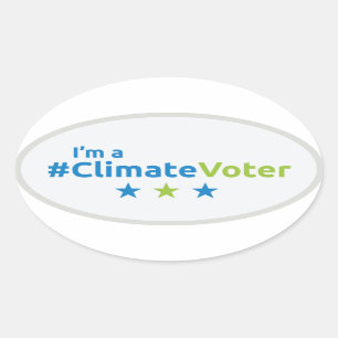 He votado por los pegatinas del planeta - hoja de 