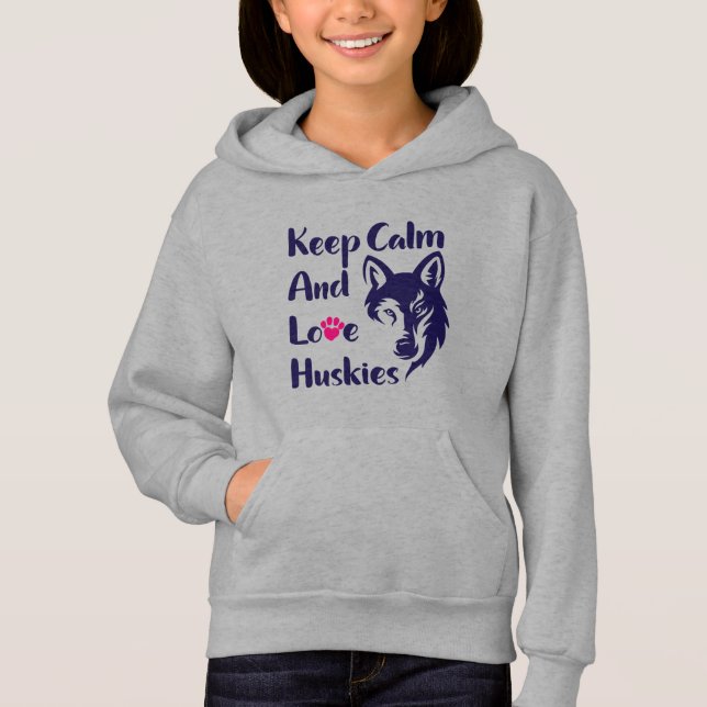 Head Siberian Husky Vintage (Anverso)