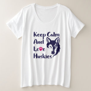 Head Siberian Husky Vintage