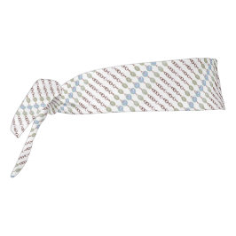 HeadBand - Cadenas de cobre y cuentas de vidrio