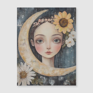 Headdress y Crescent Moon florales 4