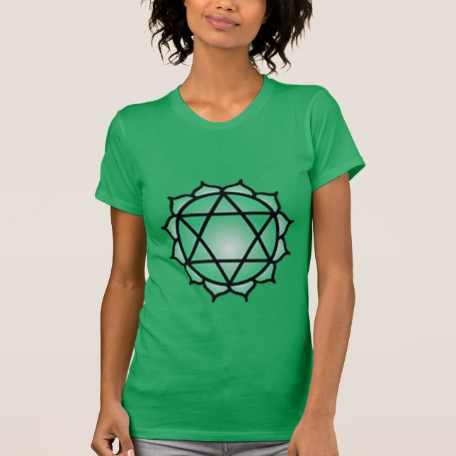 Heart Chakra Balance Bella Canvas Fine Jersey (Anverso)