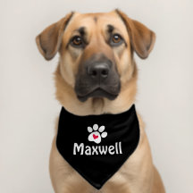 Heart Dog Paw personalizado