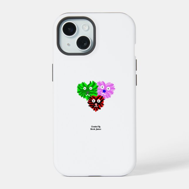 Heart Fuzzies Apple iPhone 15 Funda (Reverso )