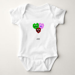 Heart Fuzzies Baby Jersey Bodysuit